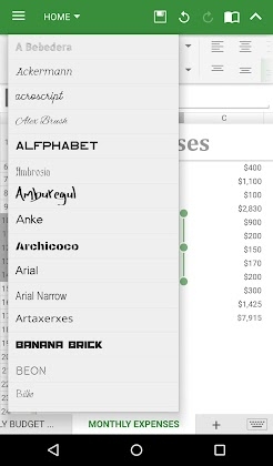 OfficeSuite Font Pack Mod Apk