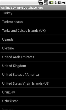Download Offline SIM APN Database Pro Mod Apk