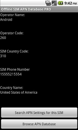 Offline SIM APN Database Pro Mod Apk
