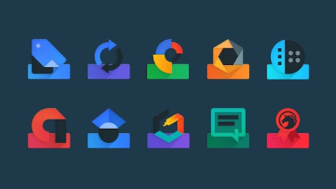Download Ombre - Icon Pack Mod Apk