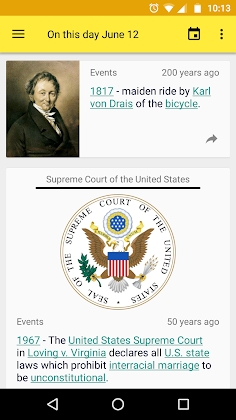 Download On this day. Historical calendar. Mod Apk