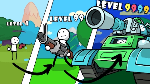 One Gun: Stickman Mod Apk