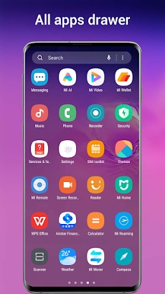 Download One S10 Launcher - S10 Launcher style UI, feature Mod Apk