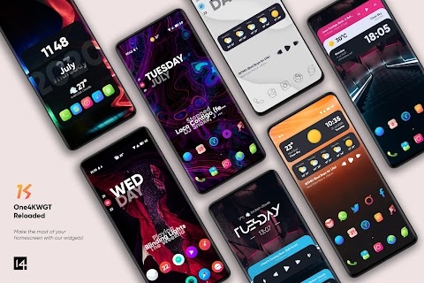 Download One4KWGT Reloaded: KWGT widget Mod Apk