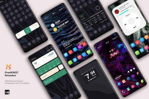 One4KWGT Reloaded: KWGT widget Mod Apk