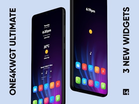 Download One4KWGT Ultimate: KWGT widget Mod Apk