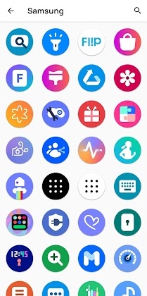 Download OneUI 4 Round Icon Pack Mod Apk