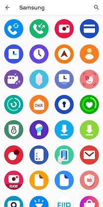 OneUI 4 Round Icon Pack Mod Apk