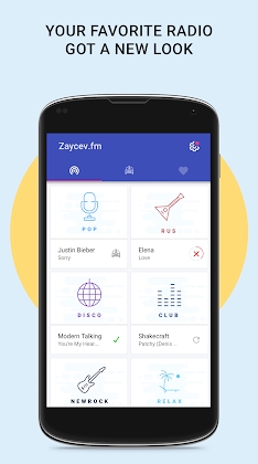 Download Zaycev.fm Listen online radio Mod Apk