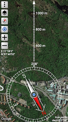 Download Orienteering Compass & Map Mod Apk