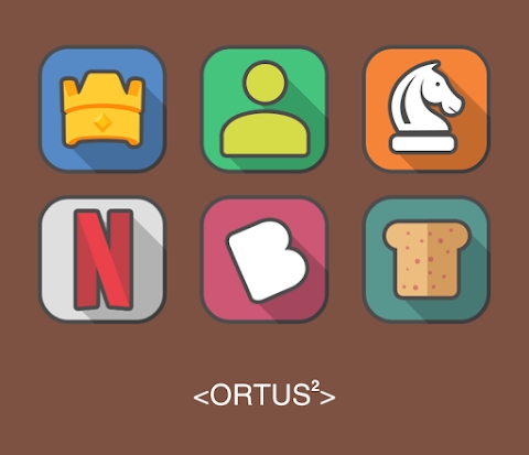 Ortus Square Icon Pack Mod Apk