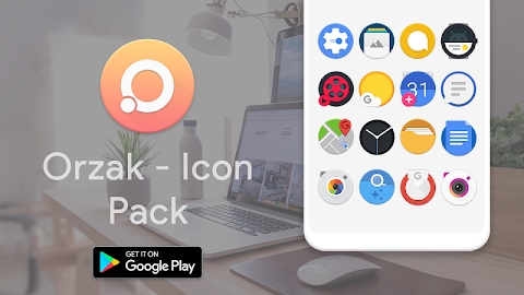 Orzak - Icon Pack (DISCONTINUED) Mod Apk