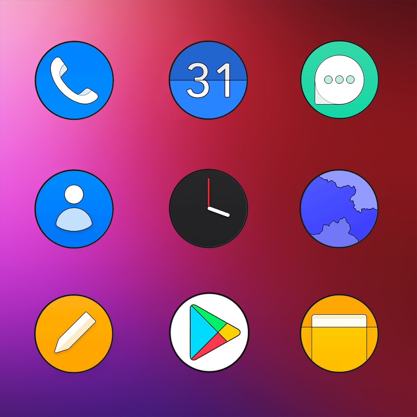 Download Oxigen 11 - Icon Pack Mod Apk