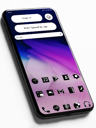Oxigen Dark 3D - Icon Pack Mod Apk