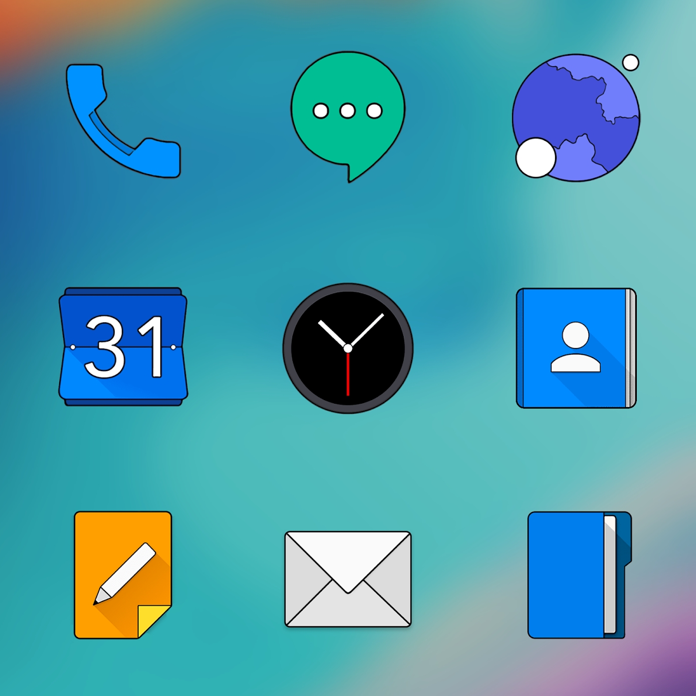 Download Oxigen HD - Icon Pack Mod Apk