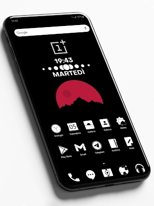 Oxigen Transparent Light Icon Mod Apk