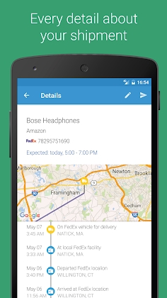 Download ParcelTrack - Package Tracker for Fedex, UPS, USPS Mod Apk