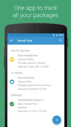 ParcelTrack - Package Tracker for Fedex, UPS, USPS Mod Apk