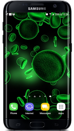 Download Particle Cells & Molecules 3D Live Wallpaper Mod Apk