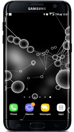 Particle Molecules 3D Live Wallpaper Mod Apk