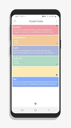 PastelNote - Notepad, Notes Mod Apk