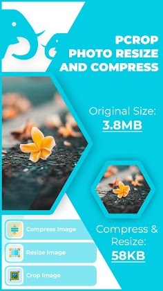 pCrop: Photo Resizer and Compress Mod Apk
