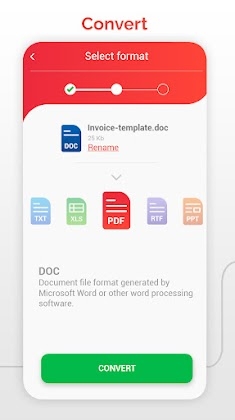 Download PDF Converter (doc ppt xls txt word png jpg wps) Mod Apk