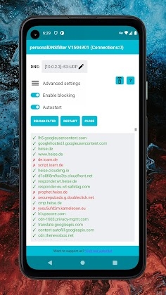 personalDNSfilter Mod Apk