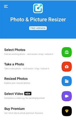 Photo & Picture Resizer: Resize, Downsize, Adjust Mod Apk