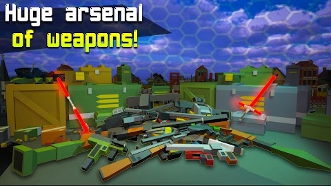 Download Pixel Fury: Multiplayer in 3D Mod Apk