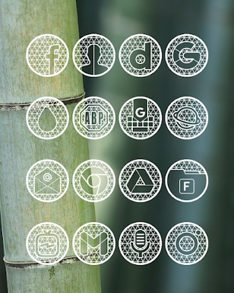 Download Pixel Net White - Icon Pack Mod Apk