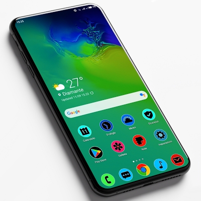 One UI Circle Fluo - Icon Pack Mod Apk