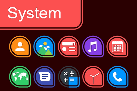 Download Pixel Ring Drop - Icon Pack Mod Apk