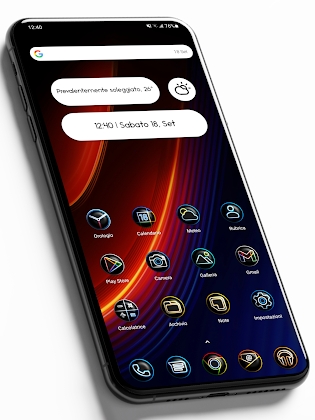 Pixly Dark 3D - Icon Pack Mod Apk
