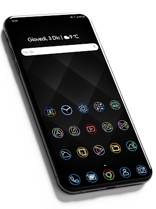 Pixly Dark  - Icon Pack Mod Apk