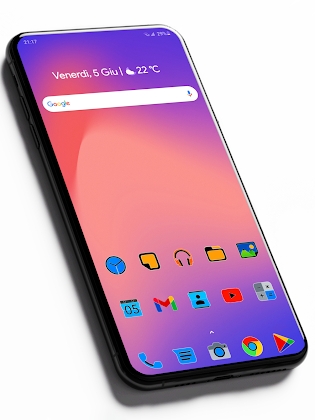 Pixly Limitless Fluo Icon Pack Mod Apk