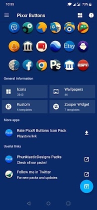 Download PixxR Buttons Icon Pack Mod Apk