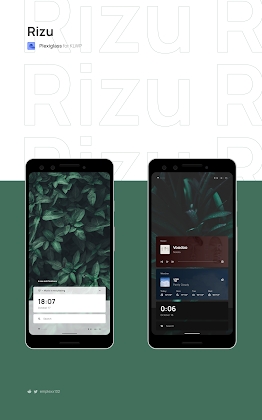 Download Plexiglass for KLWP Mod Apk