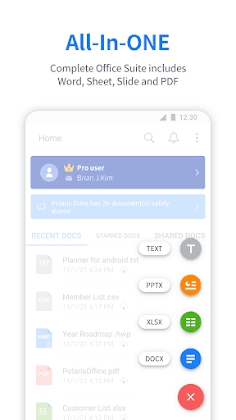 Polaris Office - Edit,View,PDF Mod Apk