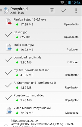 Download Ponydroid Download Manager Mod Apk