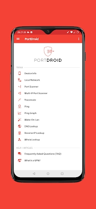 PortDroid - Network Analysis Kit & Port Scanner Mod Apk