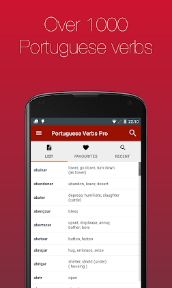 Download Portuguese Verb Conjugator Pro Mod Apk