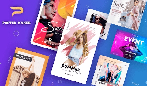 Poster Maker, Flyers, Banner, Logo Ads Page Design Mod Apk