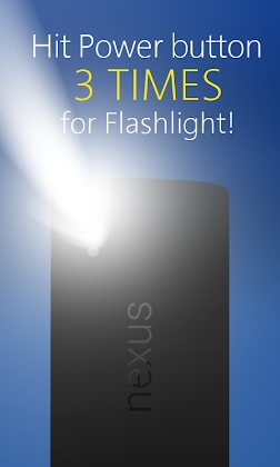 Power Button FlashLight - LED Flashlight Torch Mod Apk