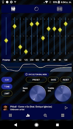 Download Poweramp v3 skin blue carbon Mod Apk