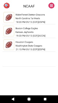 Download Pro Live Streaming NFL NBA NCAAF NAAF NHL And More Mod Apk
