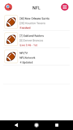 Pro Live Streaming NFL NBA NCAAF NAAF NHL And More Mod Apk