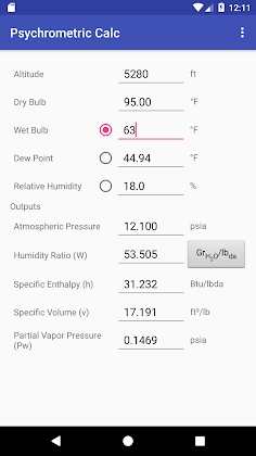 Download Psychrometric Calc Mod Apk