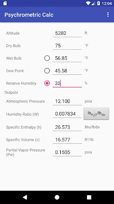 Psychrometric Calc Mod Apk