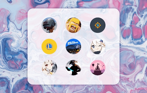 Download Pure Icon Pack - Round and flat Mod Apk